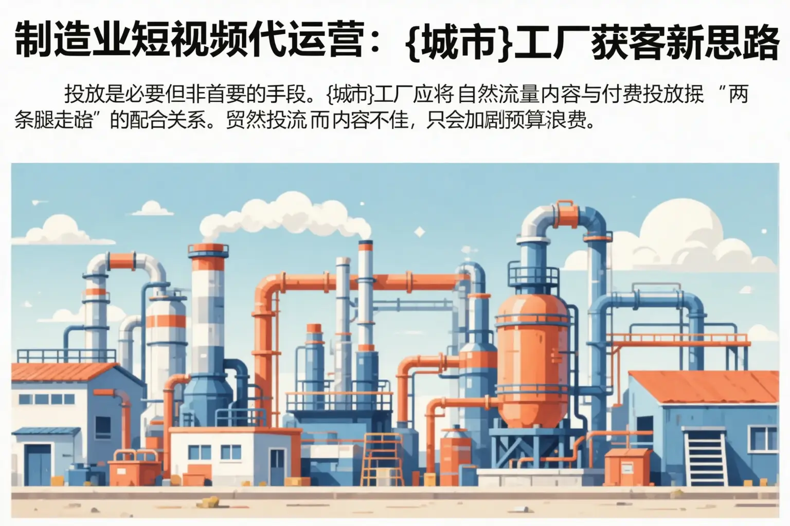 制造业短视频代运营：湘乡工厂获客新思路